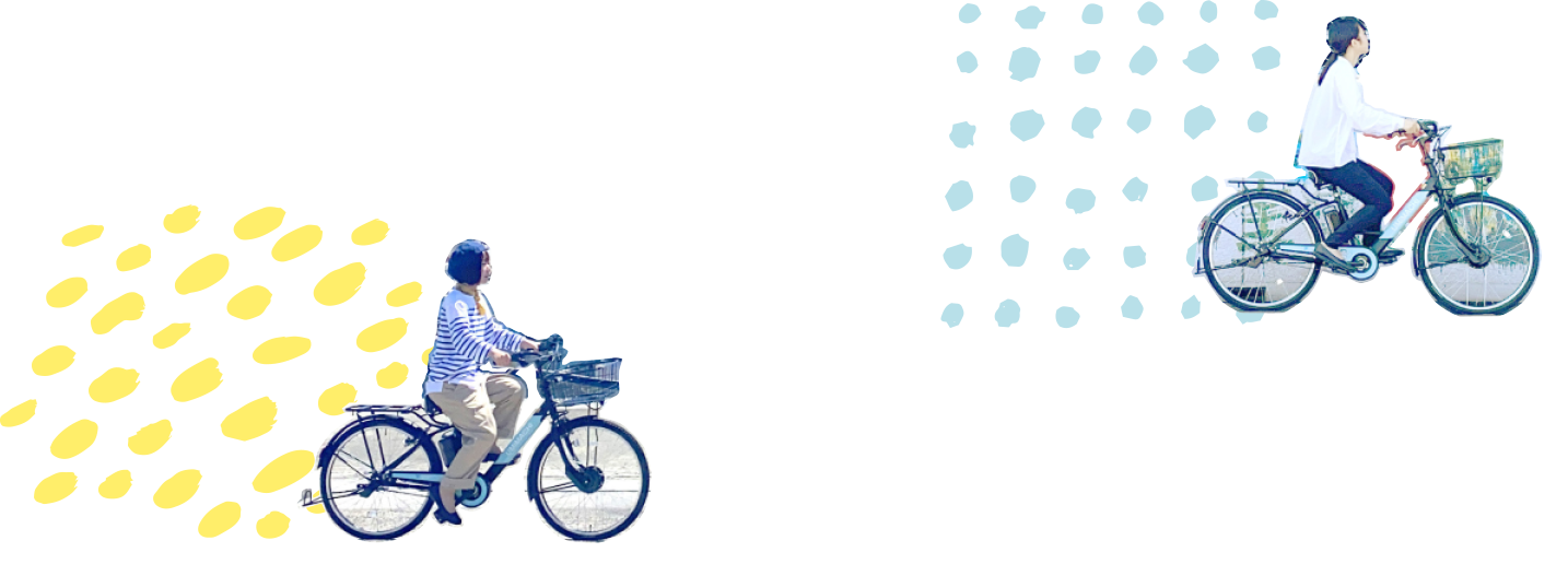 シェアサイクルイメージ
