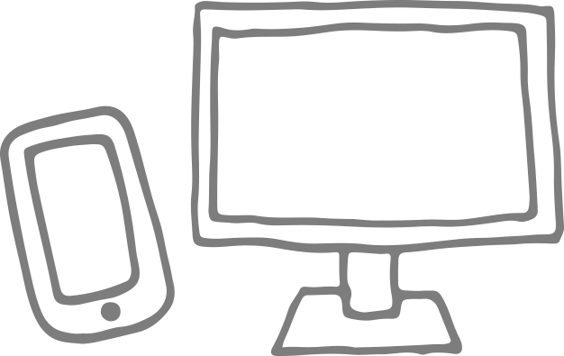 PC・スマホイラスト